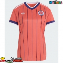 Camisa de Futebol Escócia Equipamento Secundário Mulheres Mundo 2026 Manga Curta